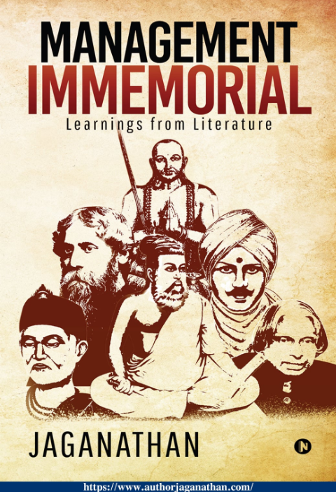 Management Immemorial book cover by Jaganathan